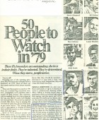 Article: 50 People To Watch in ’79