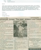 Article: The Past, Present and Future