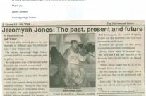 Article: The Past, Present and Future