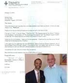 Letter: Rev. Dr. Jeremiah A. Wright Jr.