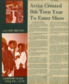 Article: Artist Created 8th Teen Year to Enter Show
