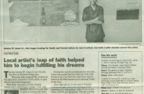 Article: Local Artist Leap of Faith